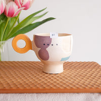 Hacorie 石丸和美 Footed Mug - Geometry HC04