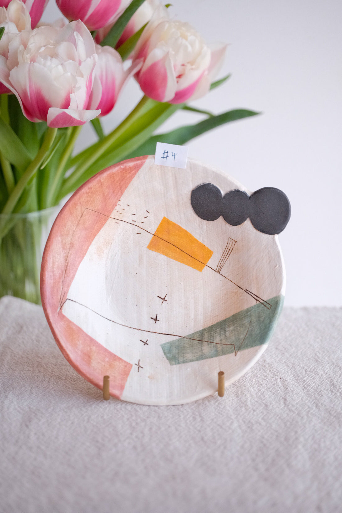 Hacorie 石丸和美 Mug with Saucer - Irregular Shape HC24