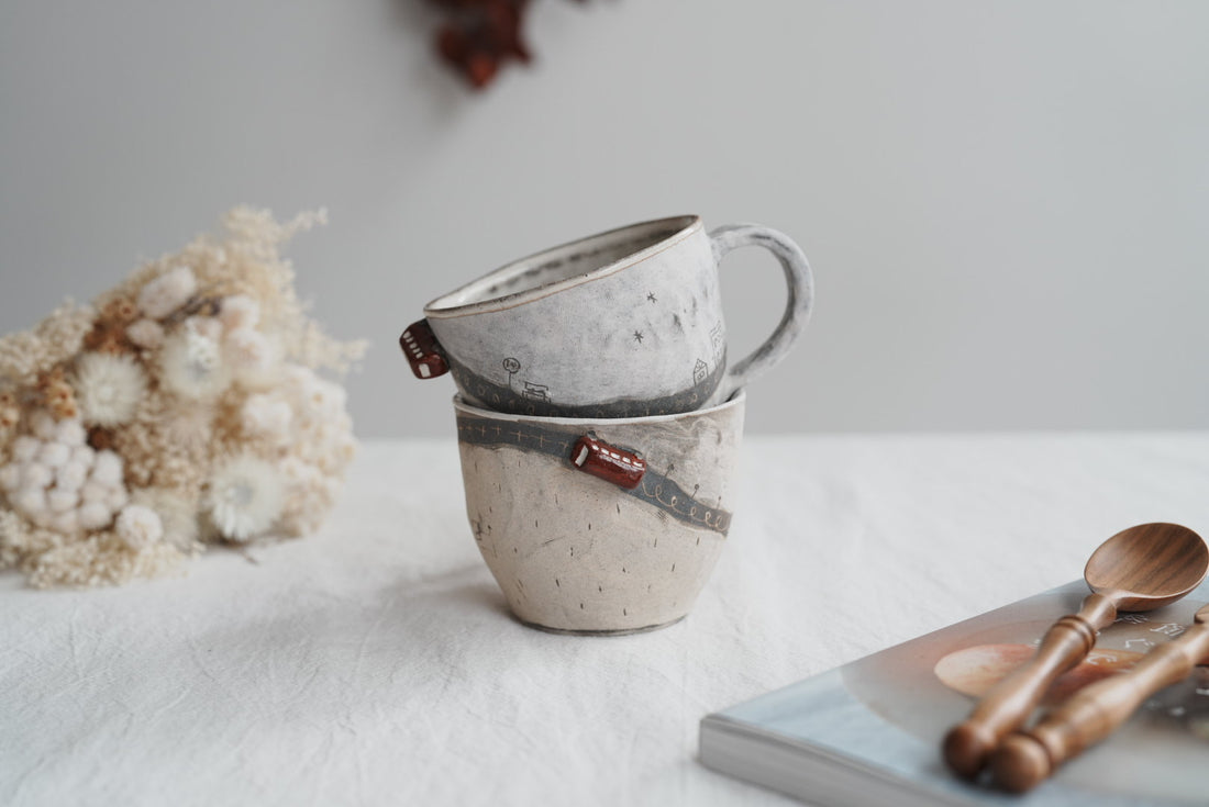 Akemi Suzuki 鈴木明美 - Road Collection Mug - Red Mug AS28