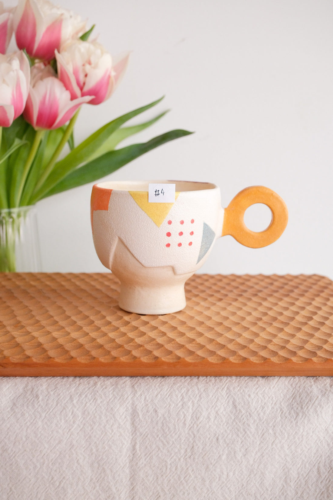 Hacorie 石丸和美 Footed Mug - Geometry HC04