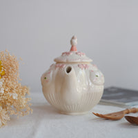 Sugar Poppo Teapot - White Cat SP27