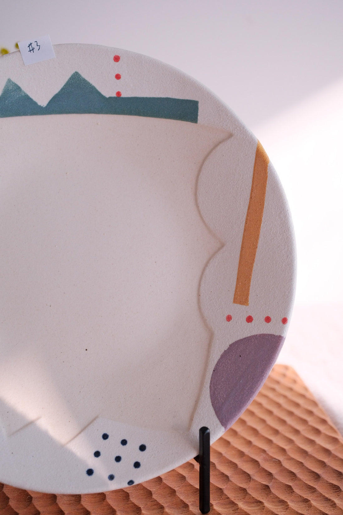 Hacorie 石丸和美 Round Plate - Geometry HC18