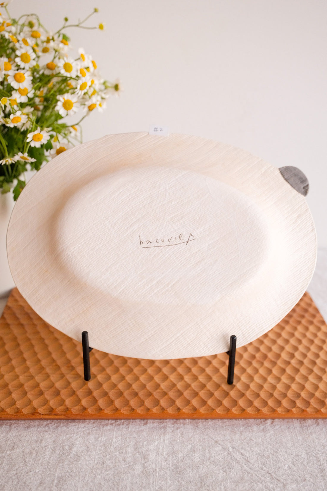 Hacorie 石丸和美 Oval Plate - Irregular Shape HC08