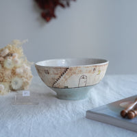 Akemi Suzuki 鈴木明美 - White Wall Collection - Ramen Bowl AS30