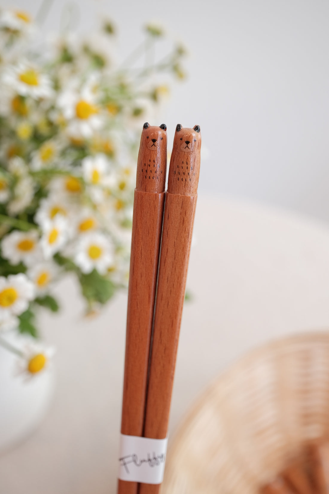 Fluffy Natural Wood Chopstick