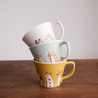 Hasami Ware Matte Cat Mug