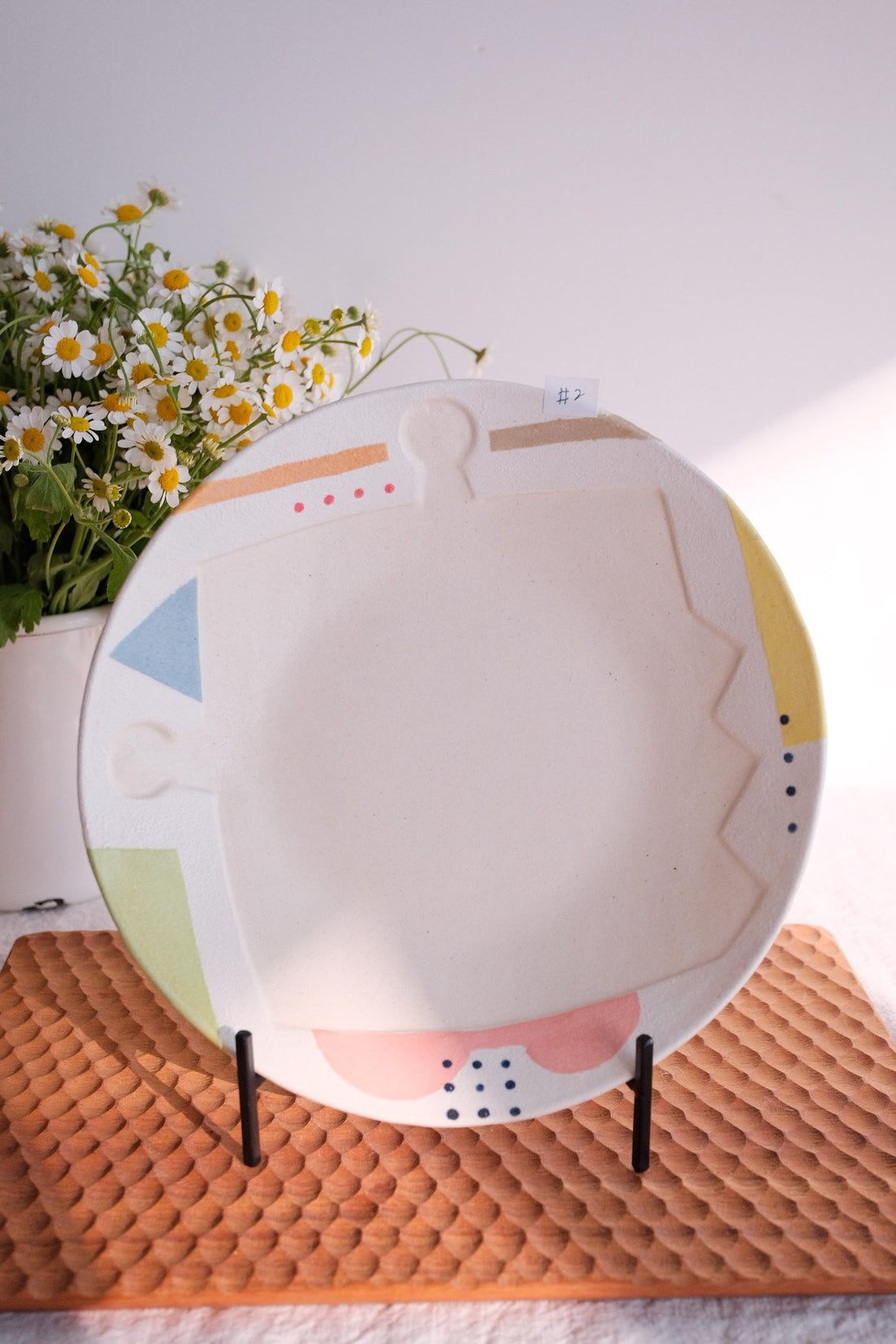 Hacorie 石丸和美 Round Plate - Geometry HC18