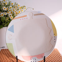 Hacorie 石丸和美 Round Plate - Geometry HC18