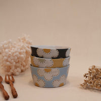 Kei Mitsumochi ミツ持啓 Flower Bowl - Yellow KM67