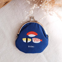 Decole Embroidered Coin Pouch