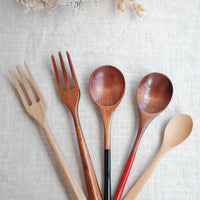 Japanese Natural Wood Fork