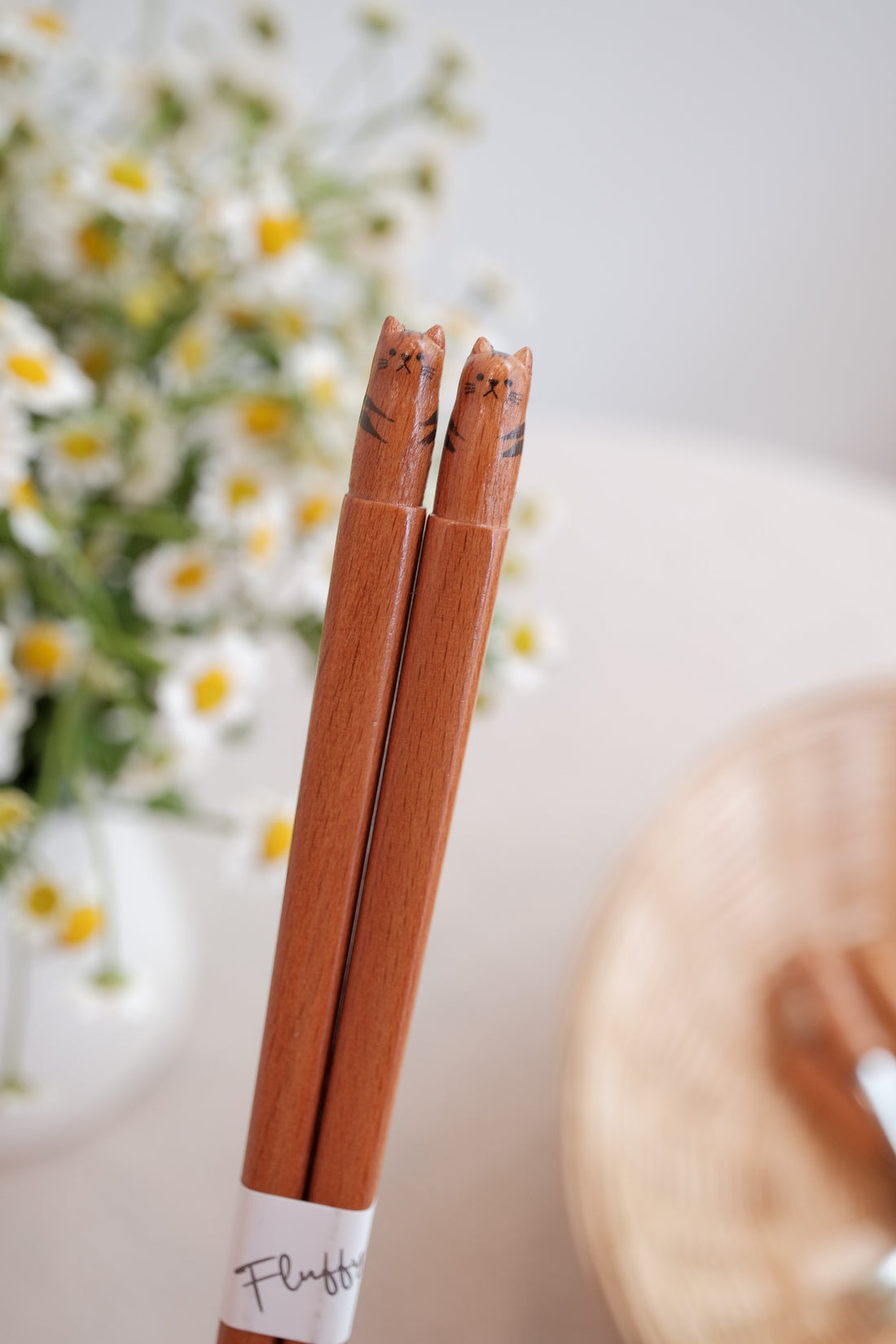 Fluffy Natural Wood Chopstick
