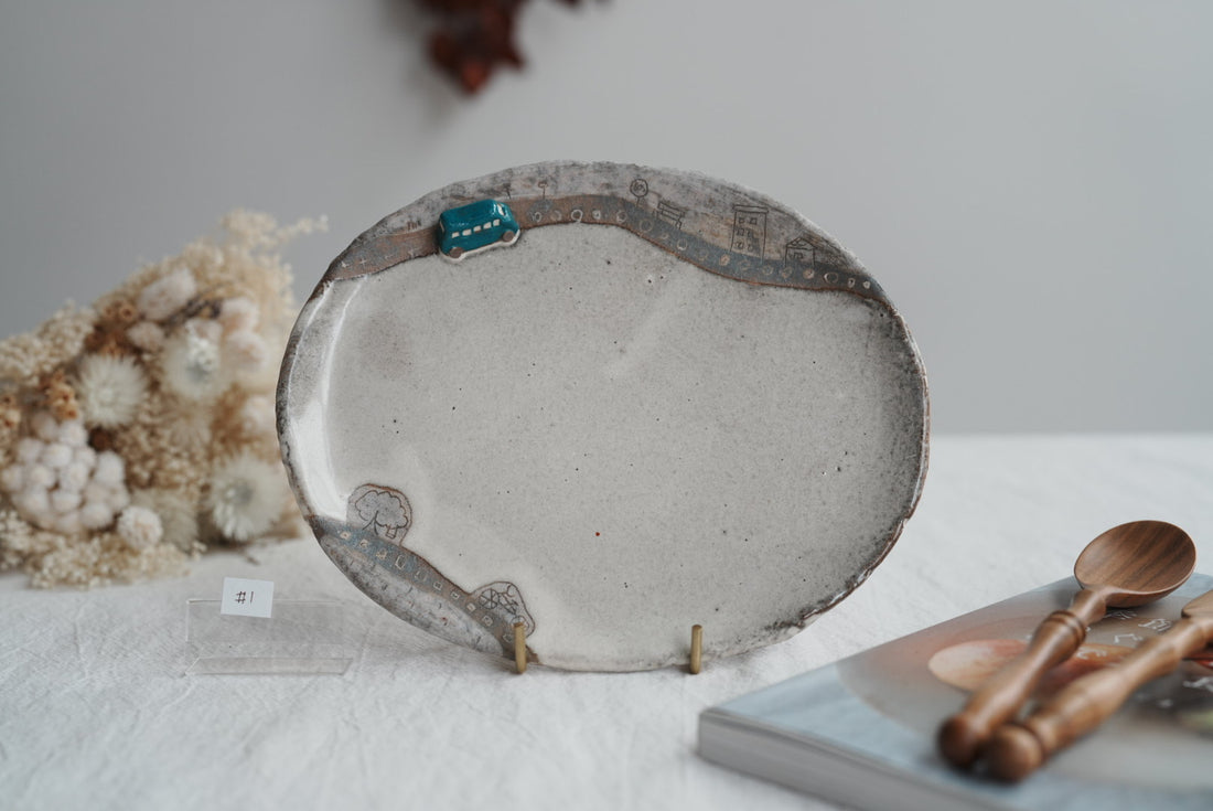 Akemi Suzuki 鈴木明美 - Road Collection Oval Plate AS16