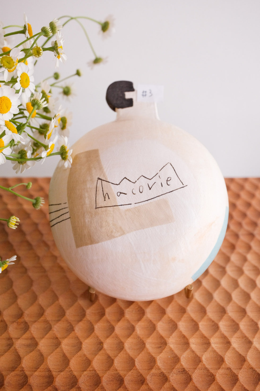 Hacorie 石丸和美 Bowl With Handle - Geometry HC05