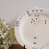 Aya Furusawa 古澤彩- Round Plate With Rim AF06-1