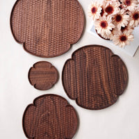 Kazunori Takatsuka 高塚和則 Walnut Wood Coaster KU02