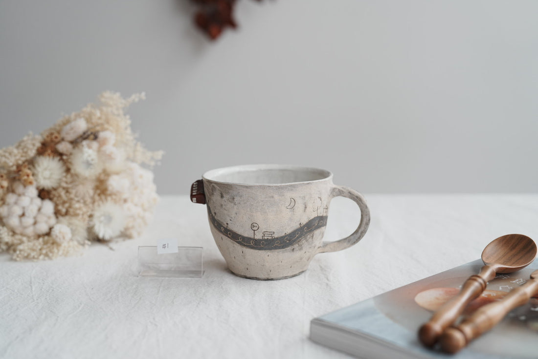 Akemi Suzuki 鈴木明美 - Road Collection Mug - Red Mug AS28