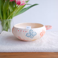 Hacorie 石丸和美 Bowl with Handle - Stamp HC20