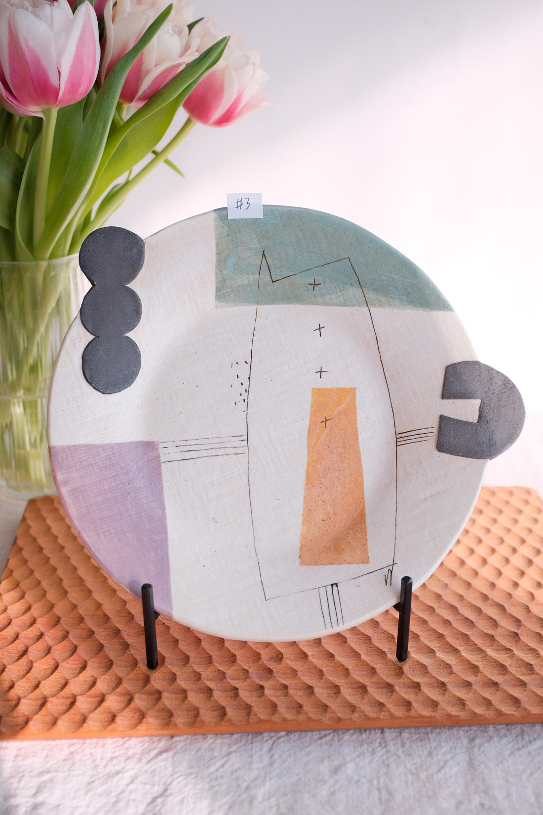 Hacorie 石丸和美 Round Plate - Irregular Shape HC19