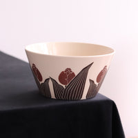 BAIYA Studio Handmade Brownie Tulip Bowl