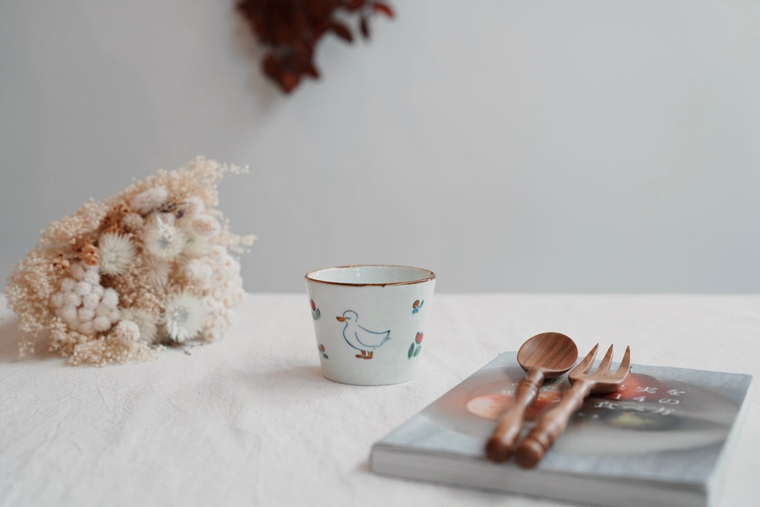 TATA Pottery Studio 田中大輝 & 田边桂- Porcelain Cup TP04 #1