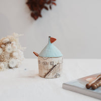 Akemi Suzuki 鈴木明美 - Blue Salt/Sugar Jar AS01a