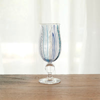 Makiko Kitagata 北形槙子 Lace Goblet Glass MG07