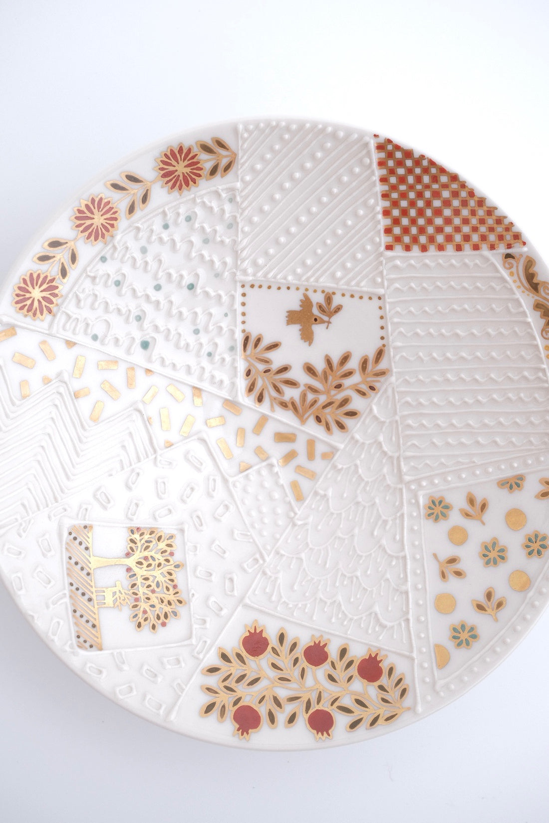 Natsumi Iino 飯野夏實 Round Plate NI007