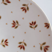 Natsumi Iino 飯野夏實 Gold Decor Small Plate - Small Flower NI002c