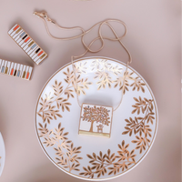 Natsumi Iino 飯野夏實 Gold Decor Small Plate - Bird NI005b