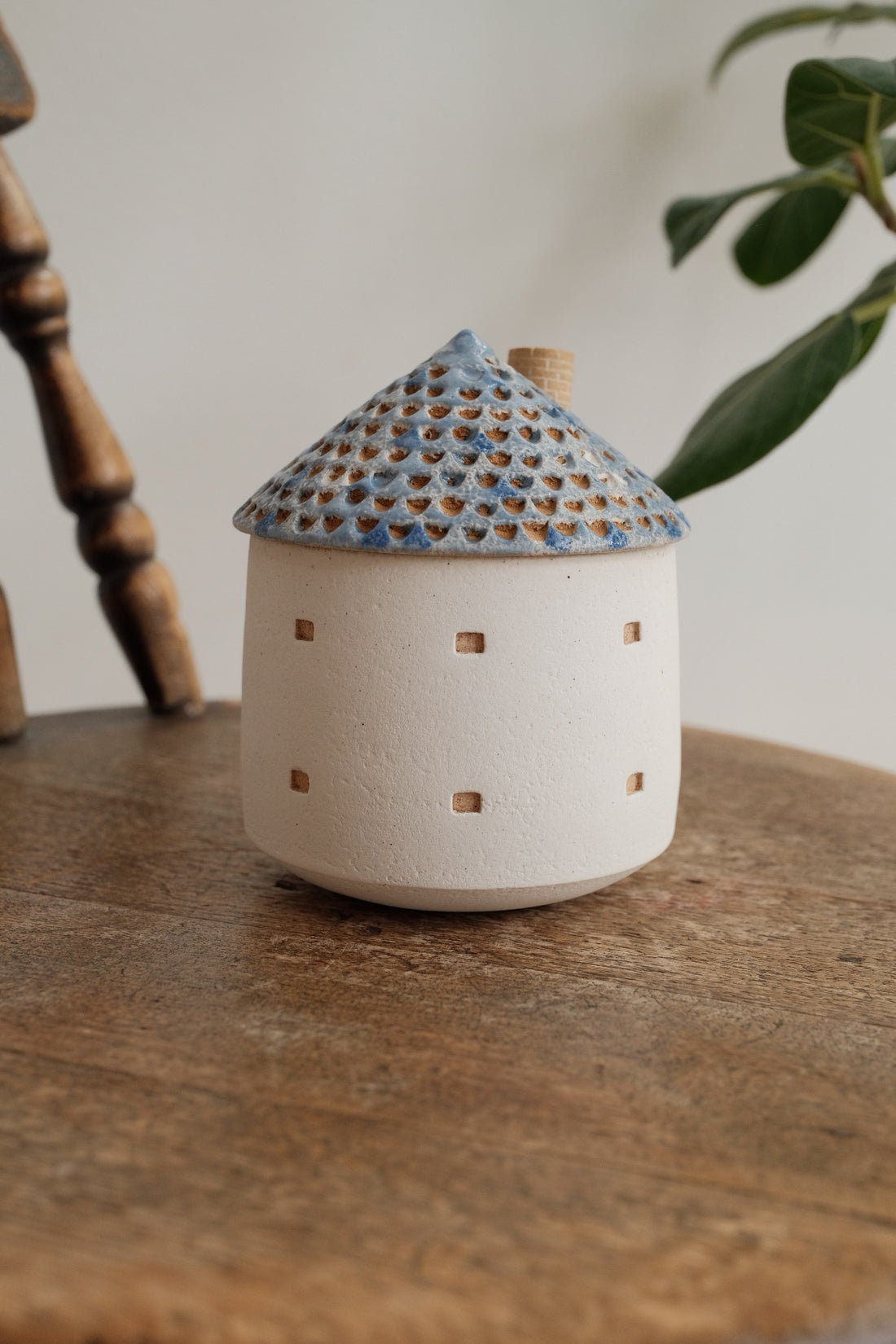 Forest Seed Pottery Ceramic Clay House Tea Cup small