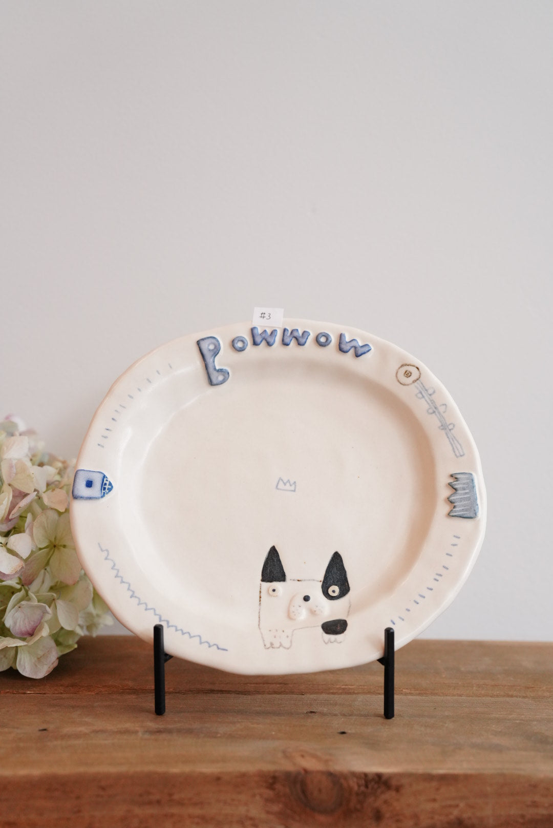 Aya Furusawa 古澤彩- Round Plate With Rim AF06-3