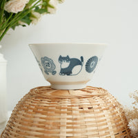 Hasami Ware Rice Bowl Cat Collection