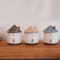 Forest Seed Pottery Ceramic Clay House Tea Cup small