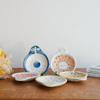 Hapun Pottery 拝志睦子 Mini Plate HP23