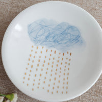 Natsumi Iino 飯野夏實 Mini Plate - Golden Rain NI004