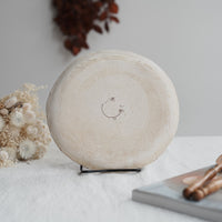 Akemi Suzuki 鈴木明美 - White Wall Plate 21cm AS03