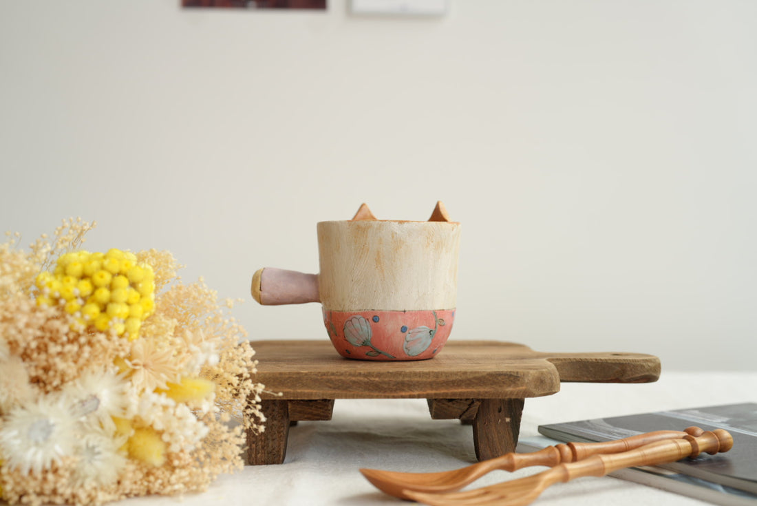 Cozy Nook - Round Cat Mug- CN02 #3