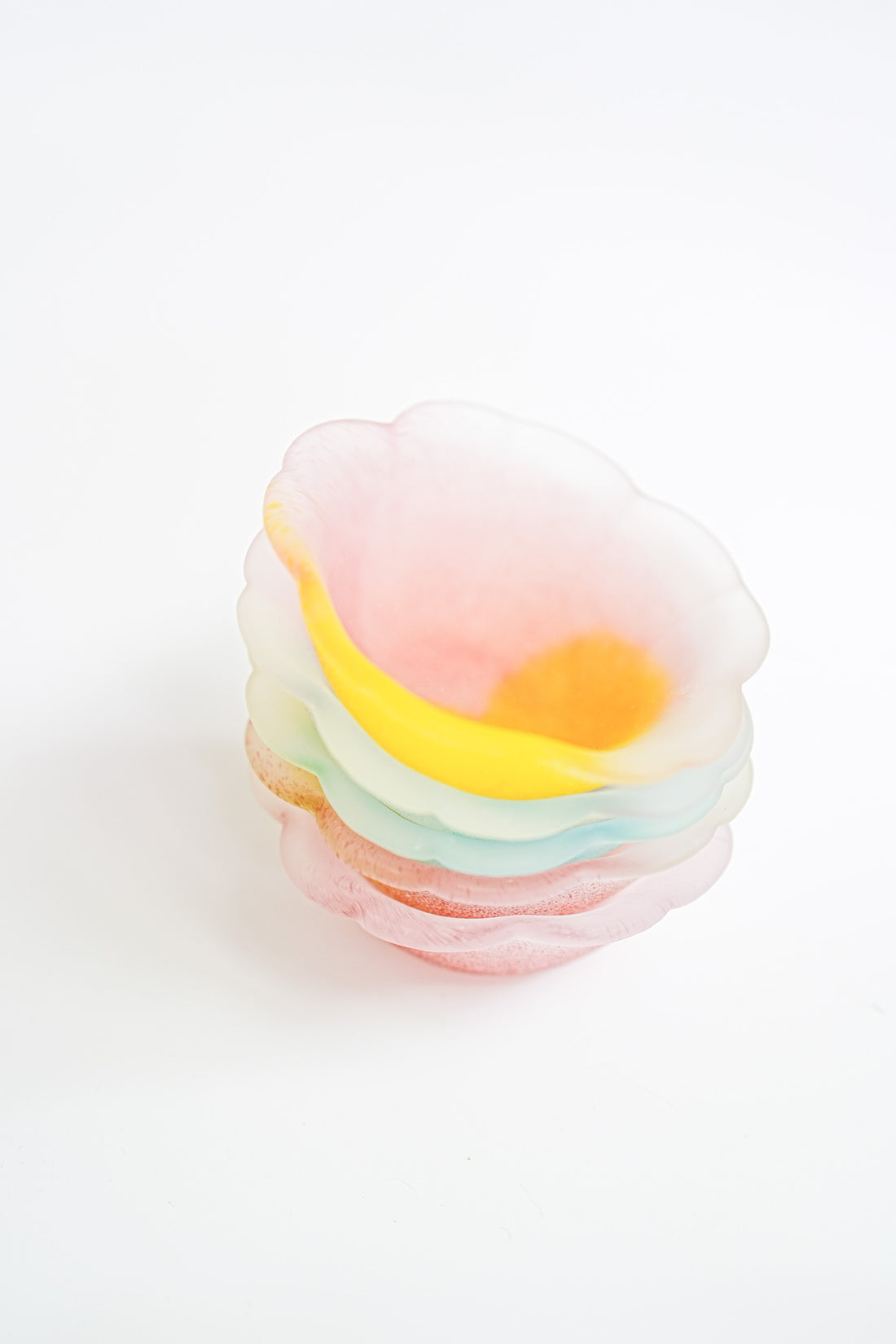 Aika x Iwasawa Glass Handmade Sakura Shaped Glass