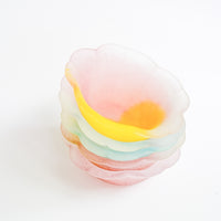 Aika x Iwasawa Glass Handmade Sakura Shaped Glass