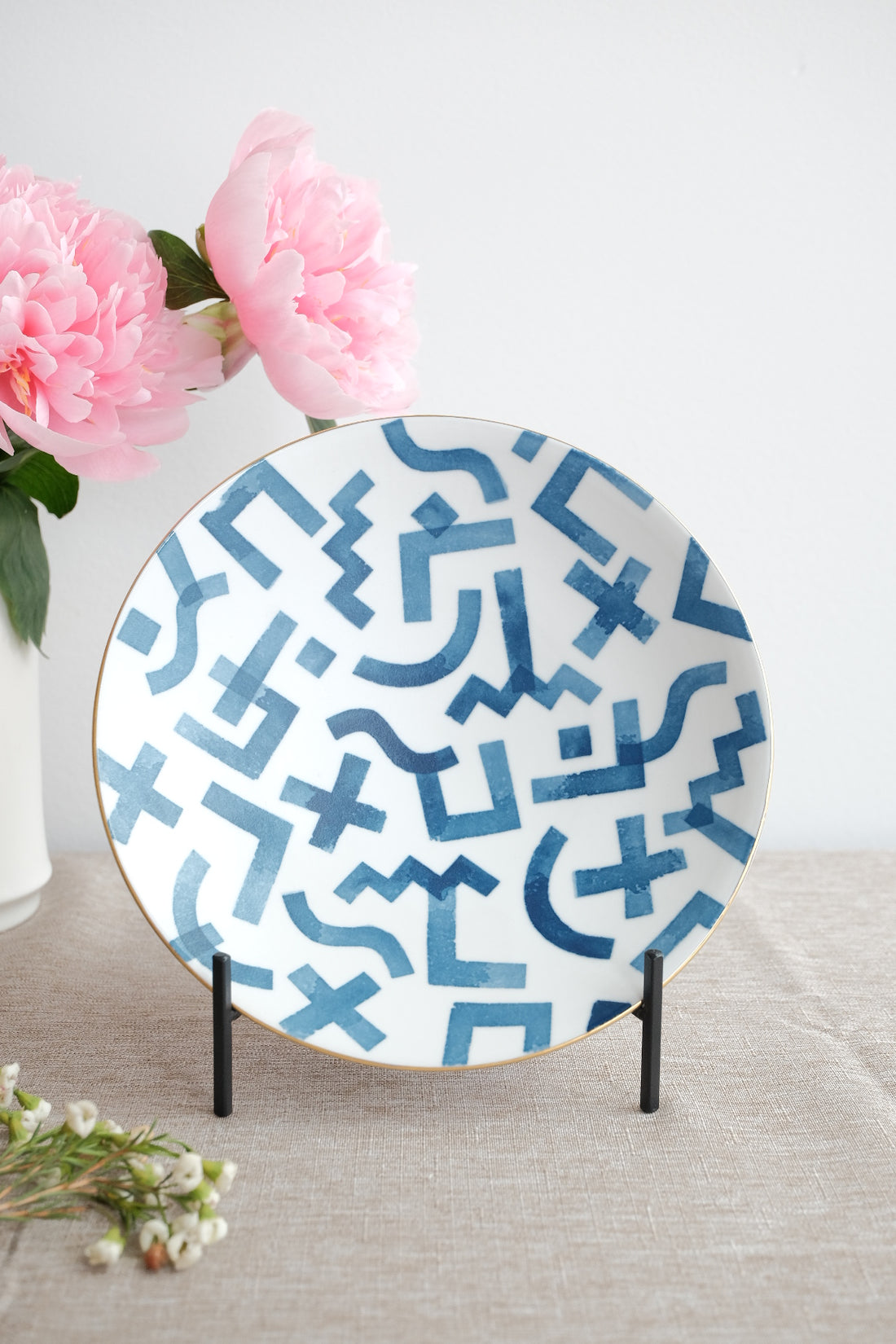 Natsumi Iino 飯野夏實 Geometry Large Plate NI010