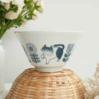 Hasami Ware Ramen Bowl Cat Collection