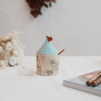 Akemi Suzuki 鈴木明美 - Blue Salt/Sugar Jar AS01a