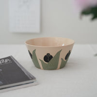 Shirogarasu Studio Black Tulip Small Bowl