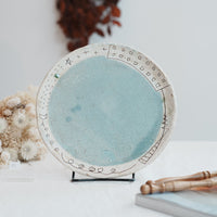 Akemi Suzuki 鈴木明美 - White Wall Plate 21cm AS03