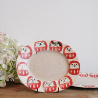 Tomotaro 岡村友太郎 - Daruma Oval Plate