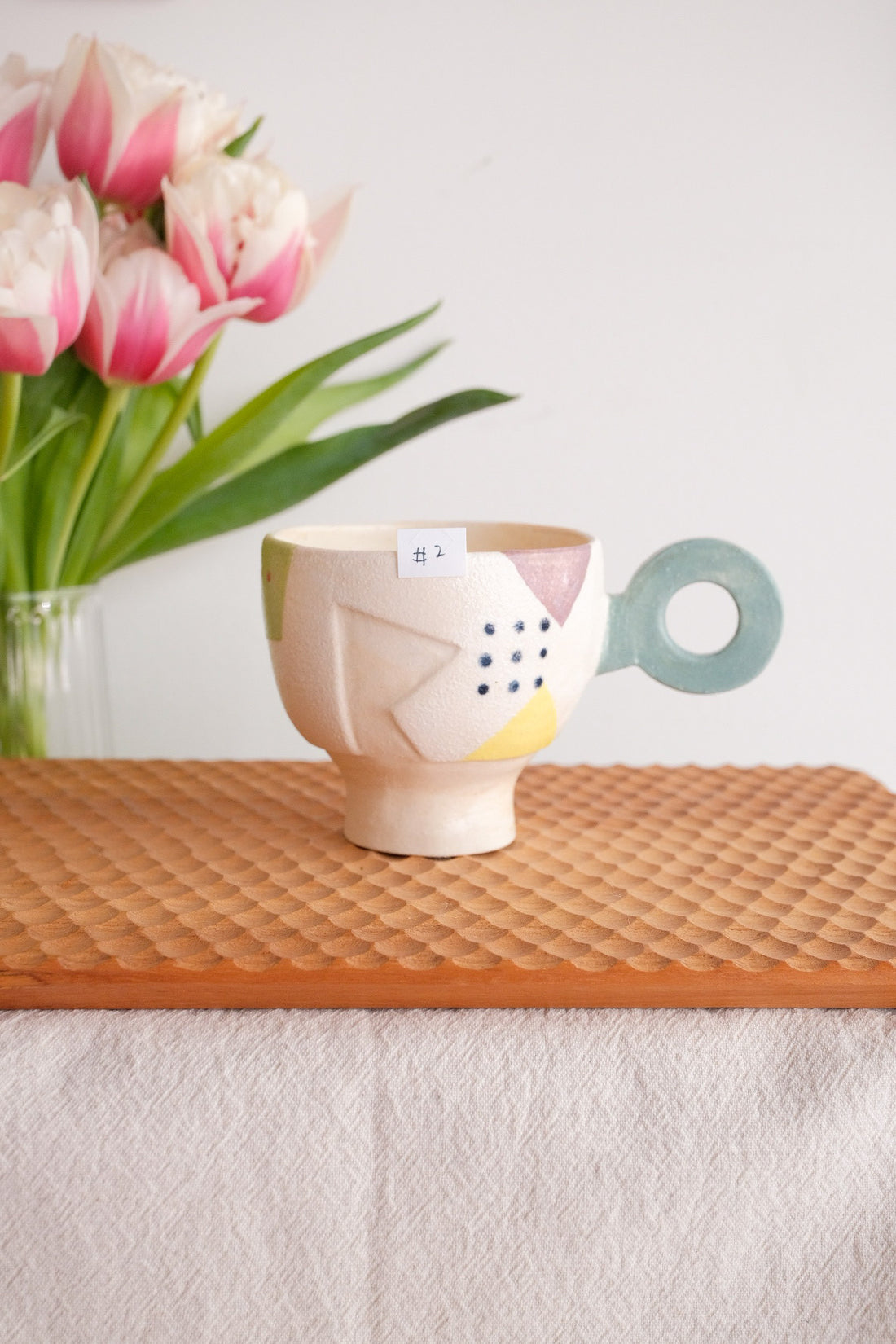 Hacorie 石丸和美 Footed Mug - Geometry HC04