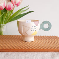 Hacorie 石丸和美 Footed Mug - Geometry HC04