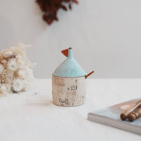 Akemi Suzuki 鈴木明美 - Blue Salt/Sugar Jar AS01a