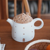 Forest Seed Pottery Ceramic Clay House Tea Pot